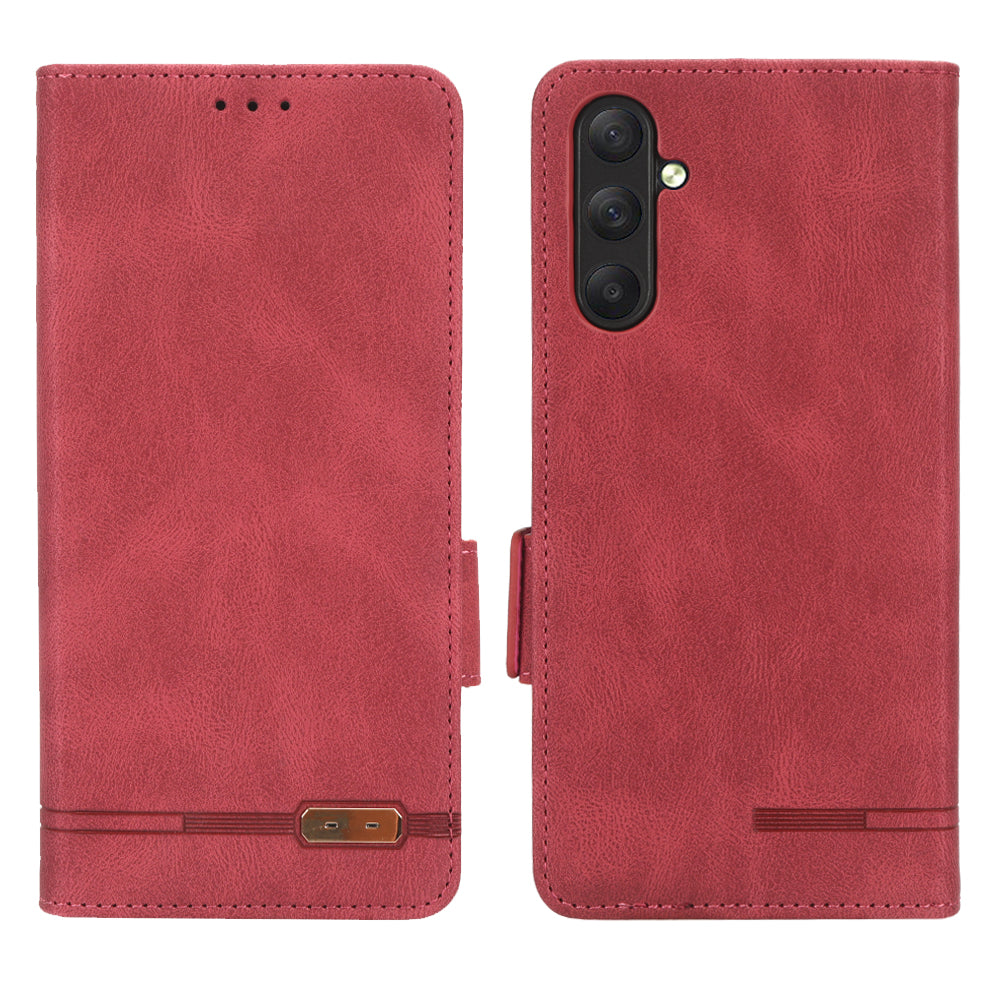 For Samsung Galaxy M54 5G / F54 5G Wallet Phone Case Hardware Decor PU Leather Cover with Stand For Samsung Galaxy M54 5G / F54 5G Wallet Phone Case Hardware Decor PU Leather Cover with Stand